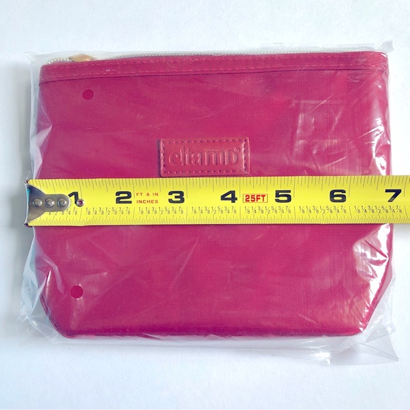 NEW ELTA MD Bag Travel Makeup Cosmetic Red NWOT - Picture 6 of 13